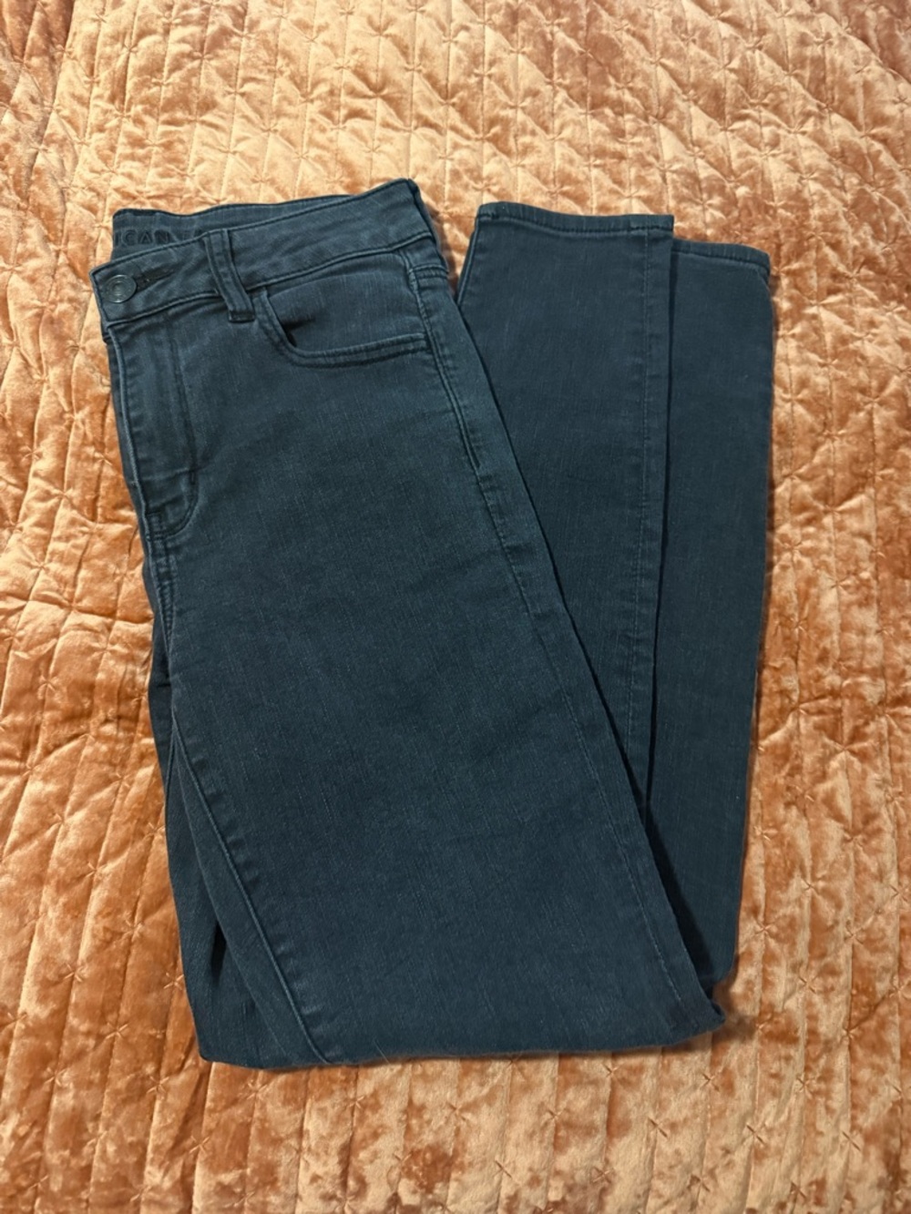 American Eagle black skinny jeans